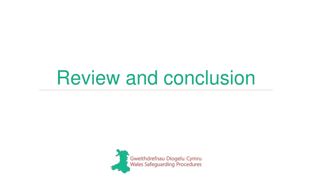 review and conclusion