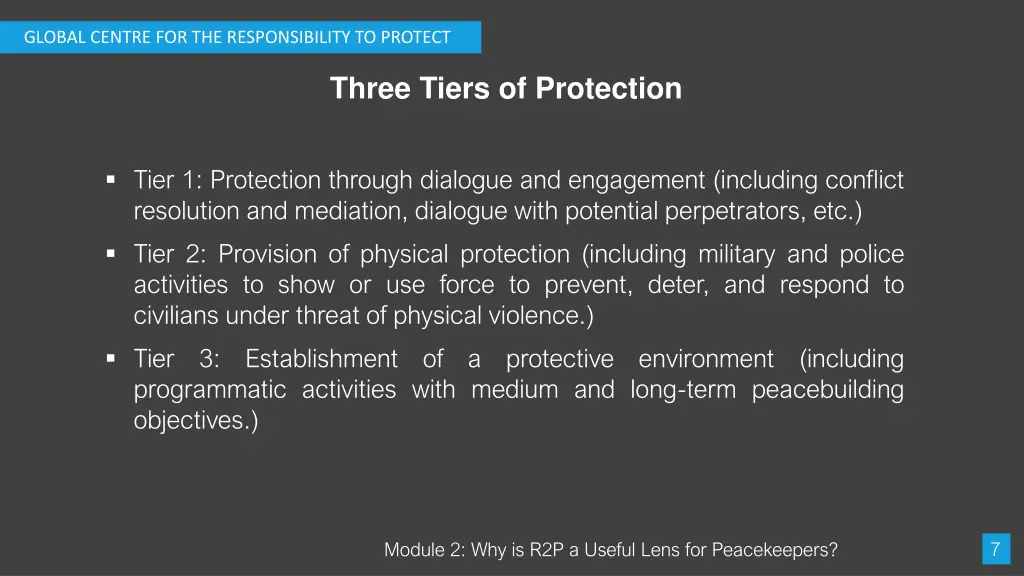 global centre for the responsibility to protect 6