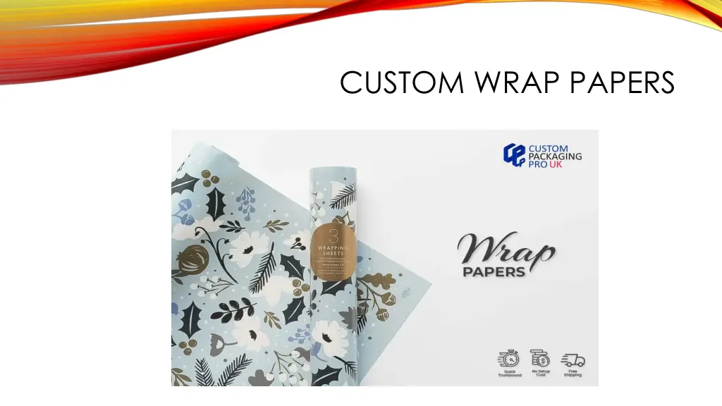 custom wrap papers