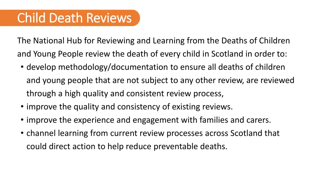 child death reviews child death reviews