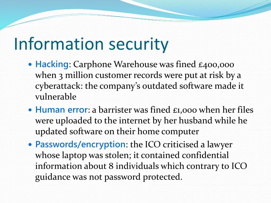 information security hacking carphone warehouse