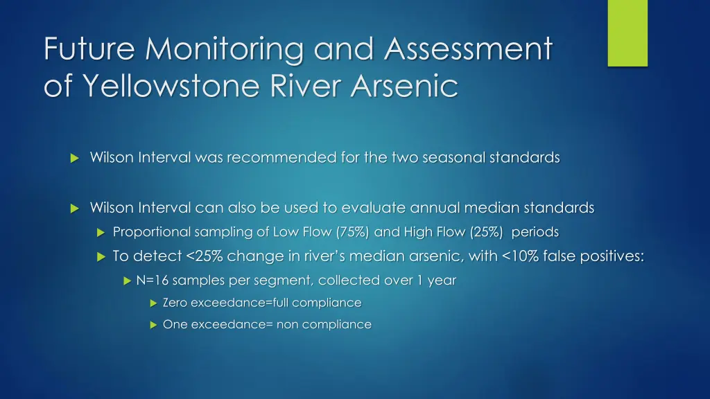 future monitoring and assessment of yellowstone