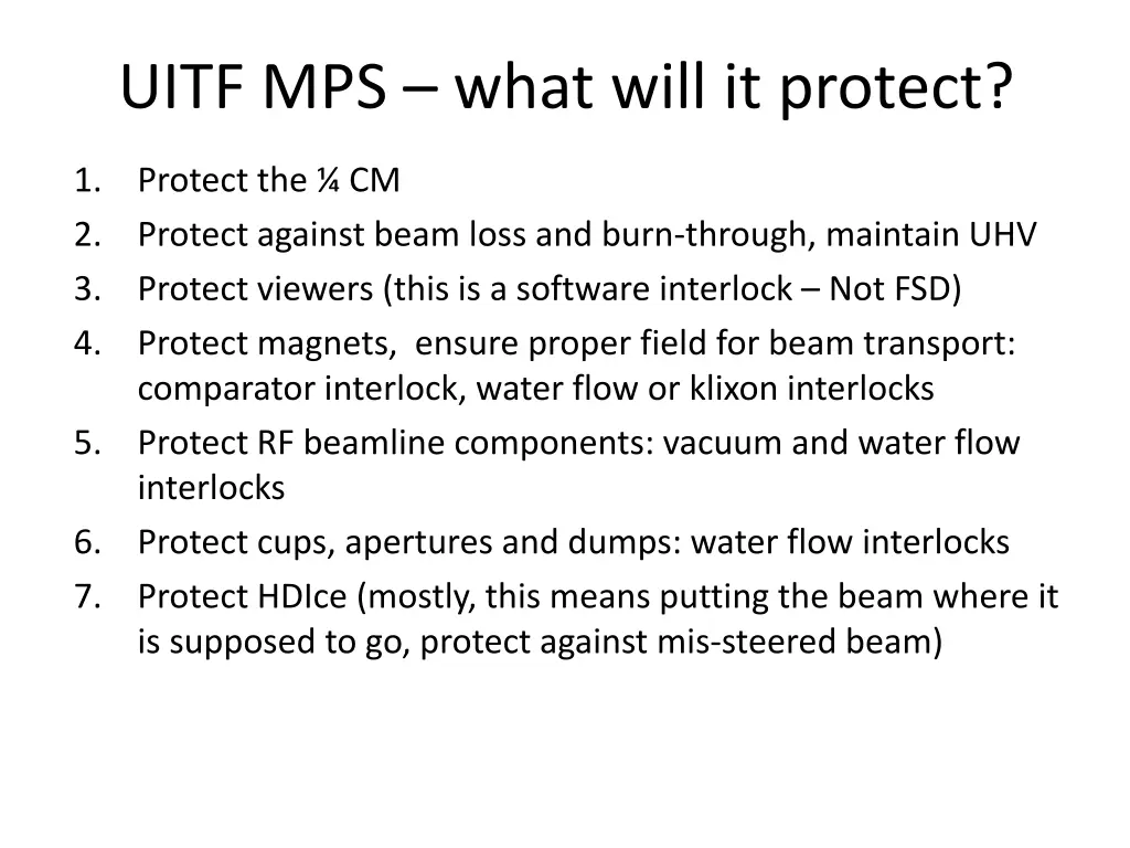 uitf mps what will it protect