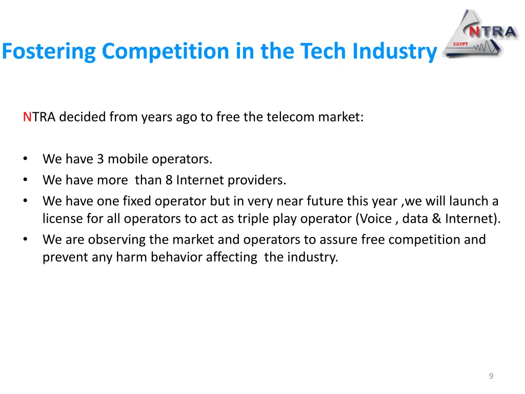 fostering competition in the tech industry