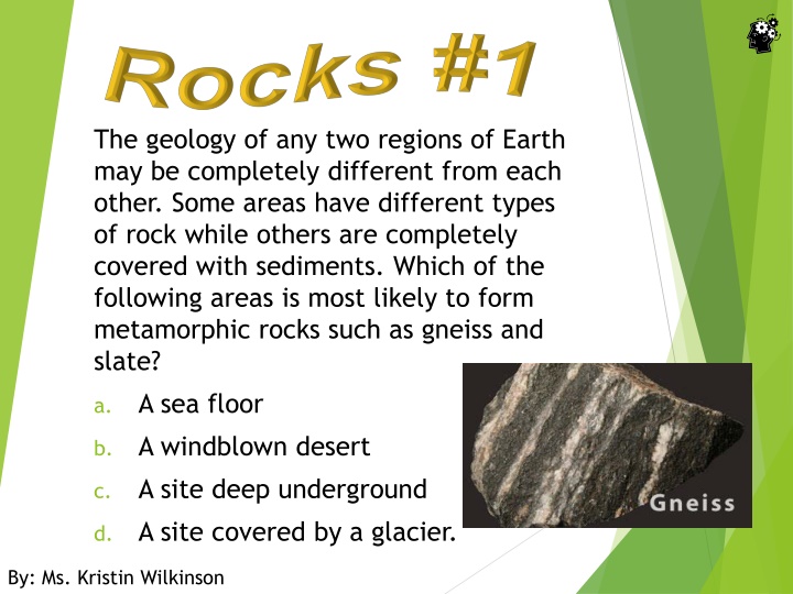 the geology of any two regions of earth