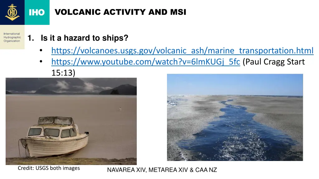 volcanic activity and msi