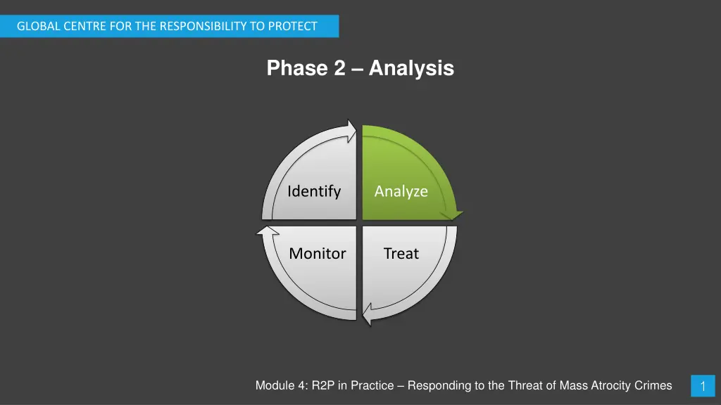 global centre for the responsibility to protect 1