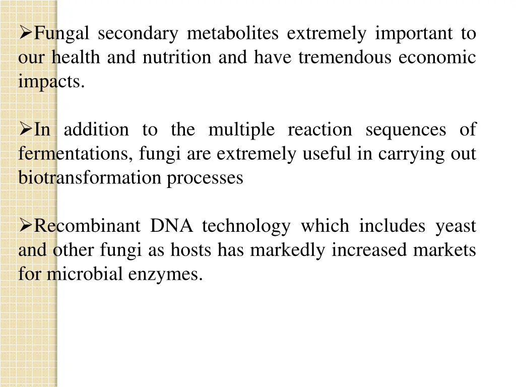 fungal secondary metabolites extremely important