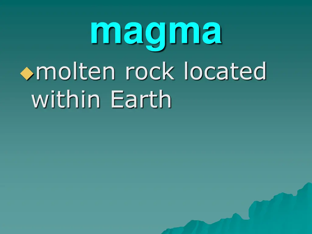 magma