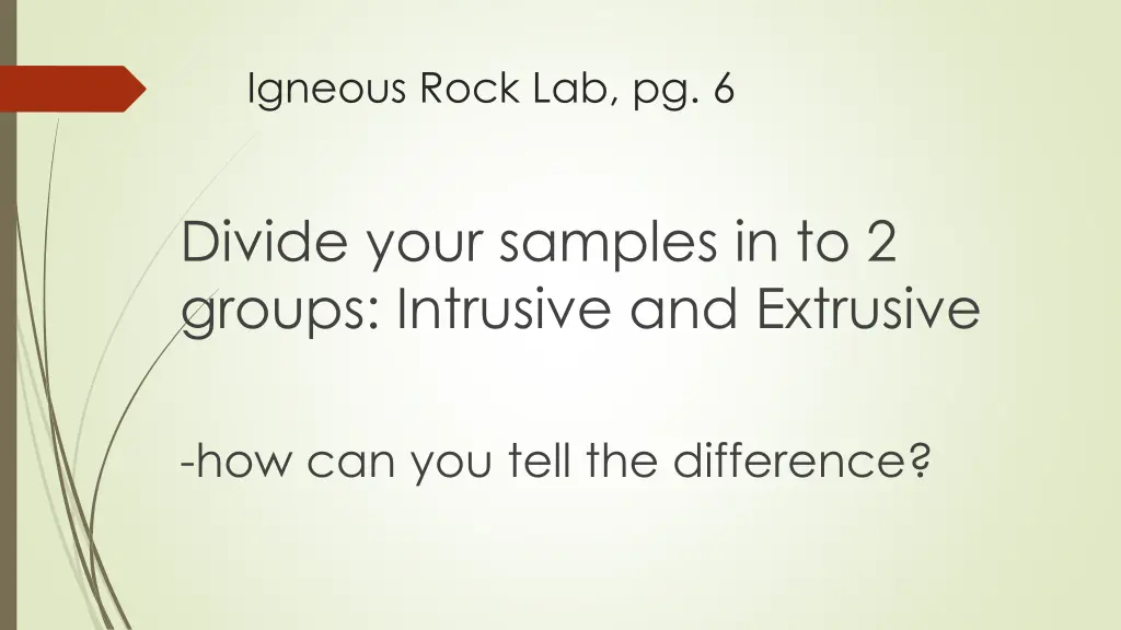 igneous rock lab pg 6