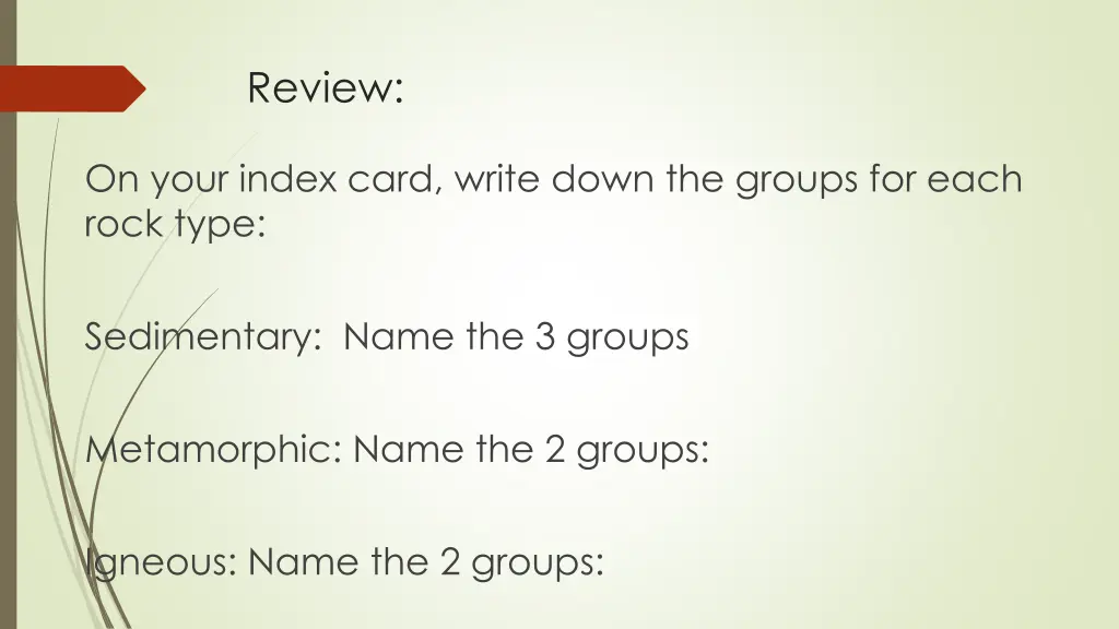 review