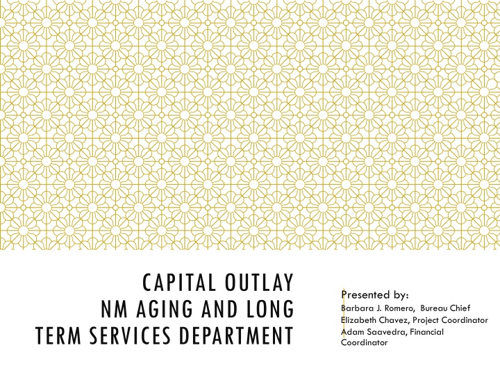 capital outlay nm aging and long term services