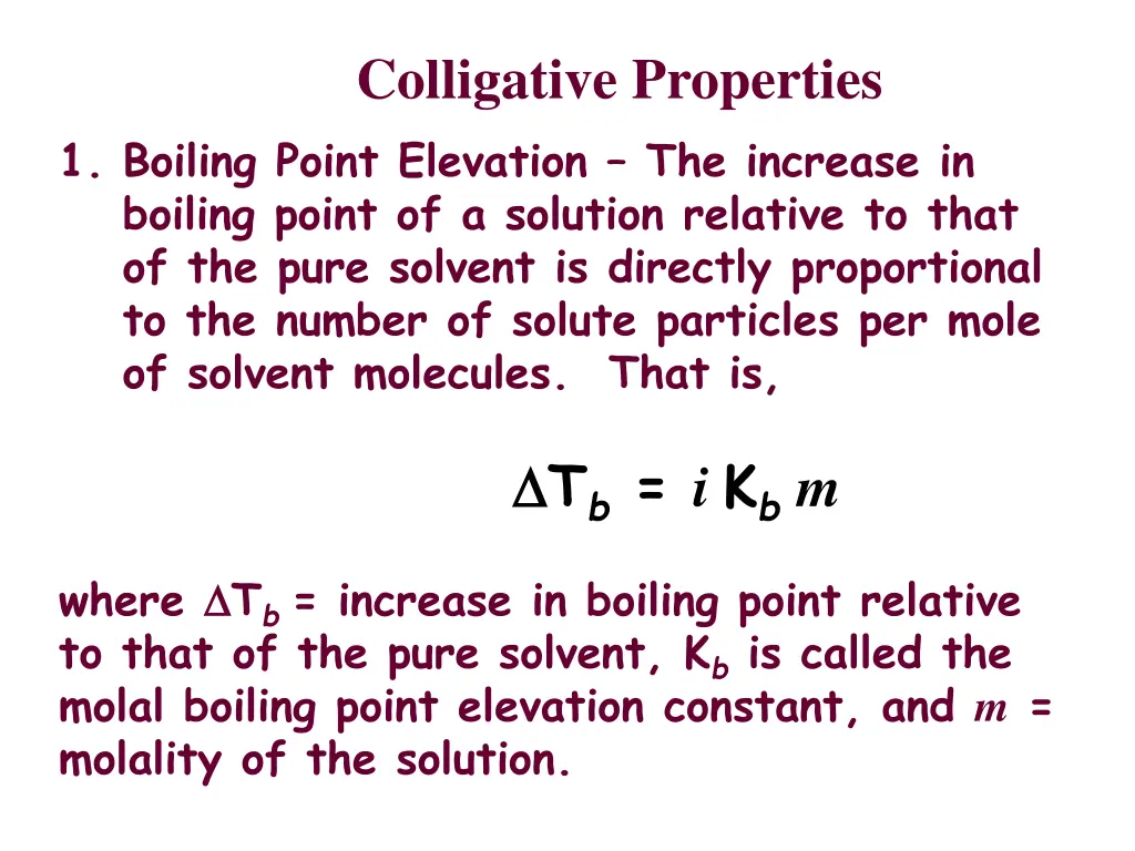 colligative properties 2