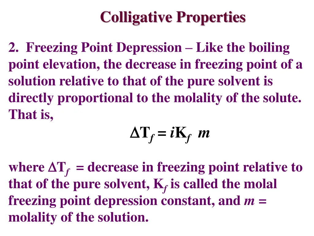 colligative properties 3