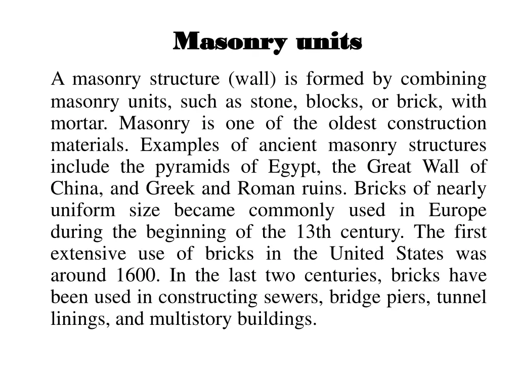 masonry units masonry units 2