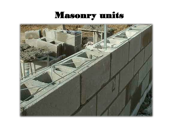 masonry units masonry units