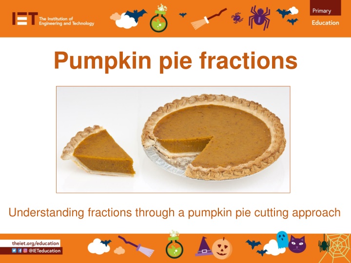 pumpkin pie fractions