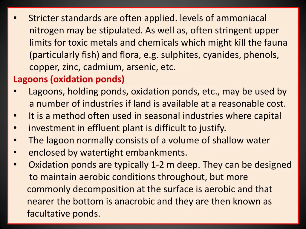 nitrogen may be stipulated as well as often