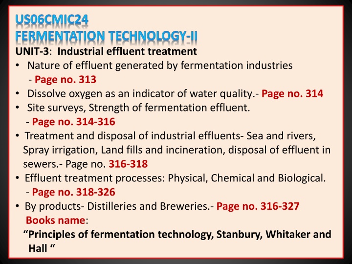 unit 3 industrial effluent treatment nature