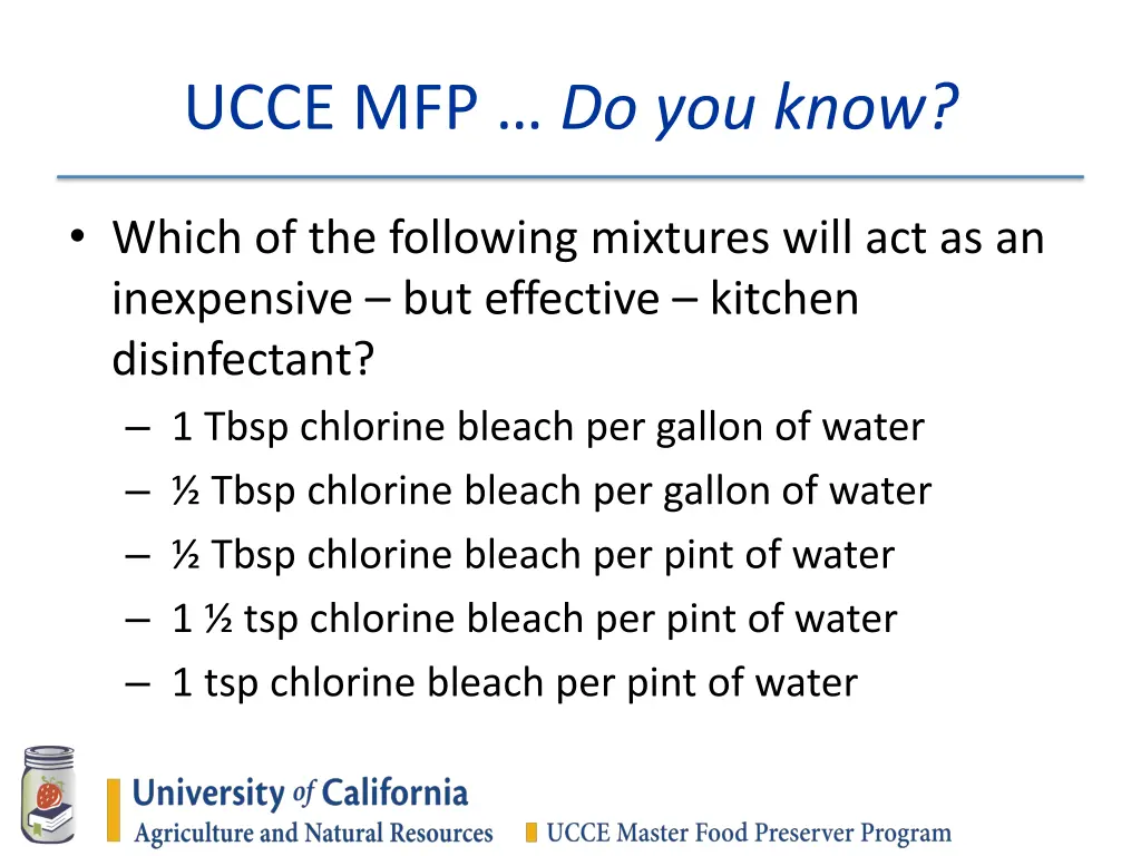 ucce mfp do you know 2