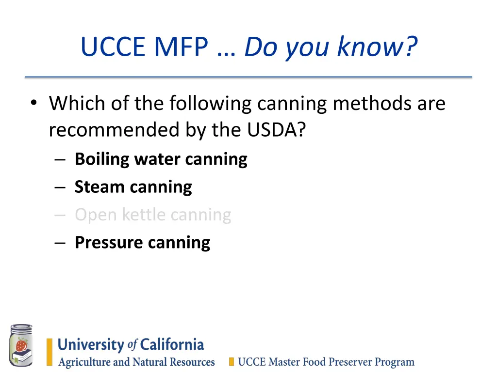 ucce mfp do you know 7