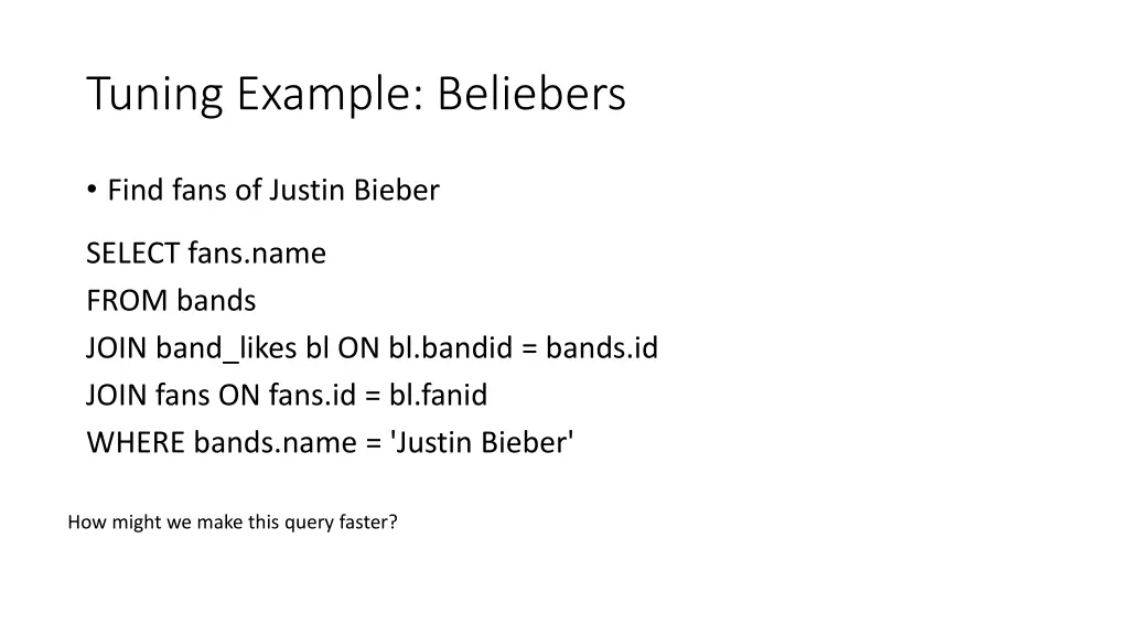 tuning example beliebers