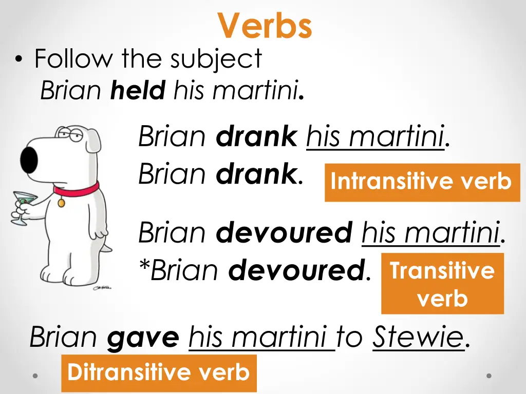 verbs