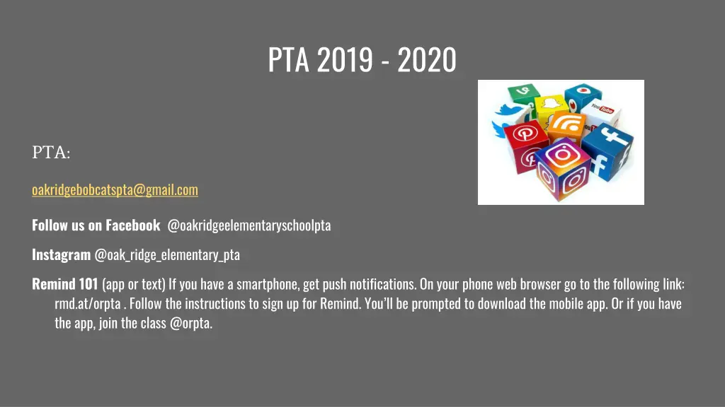 pta 2019 2020