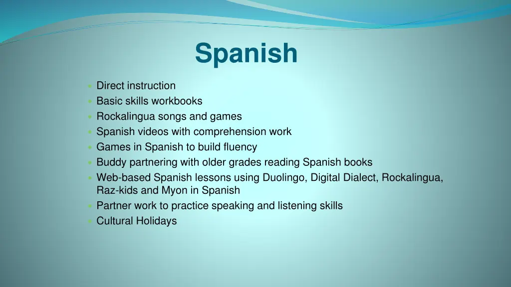 spanish