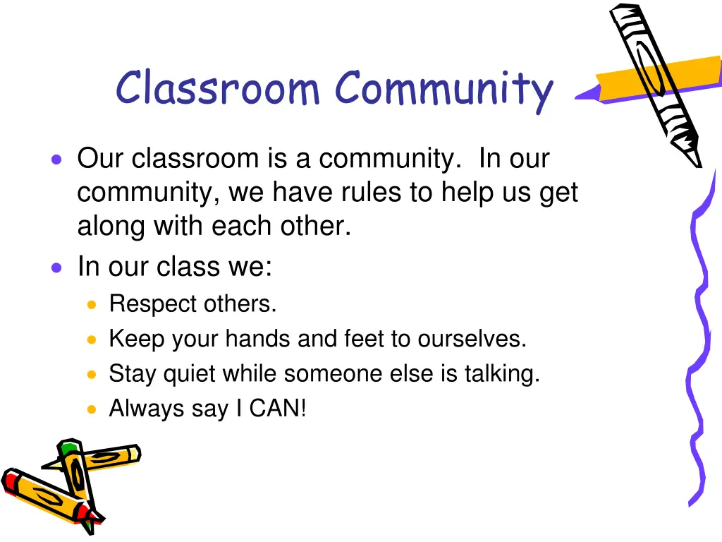 classroom community