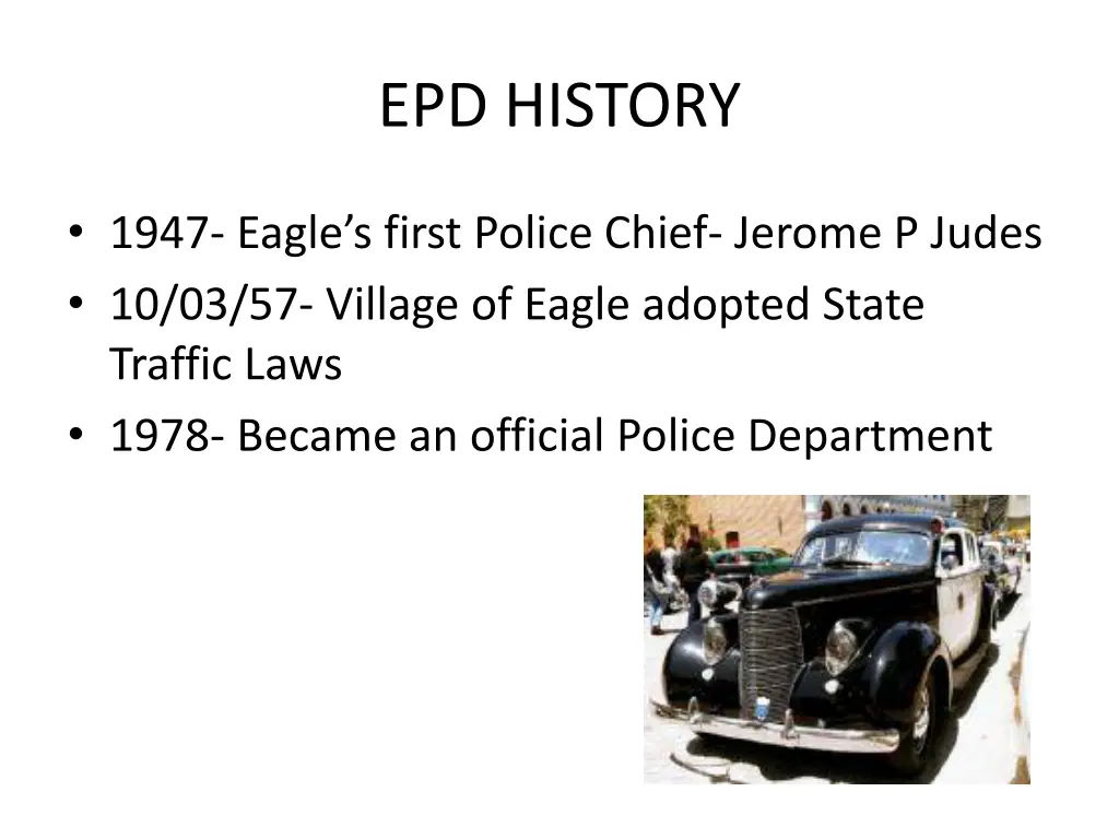 epd history