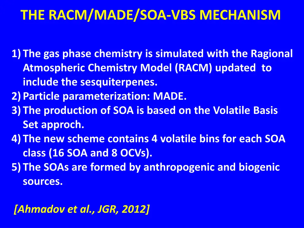 the racm made soa vbs mechanism