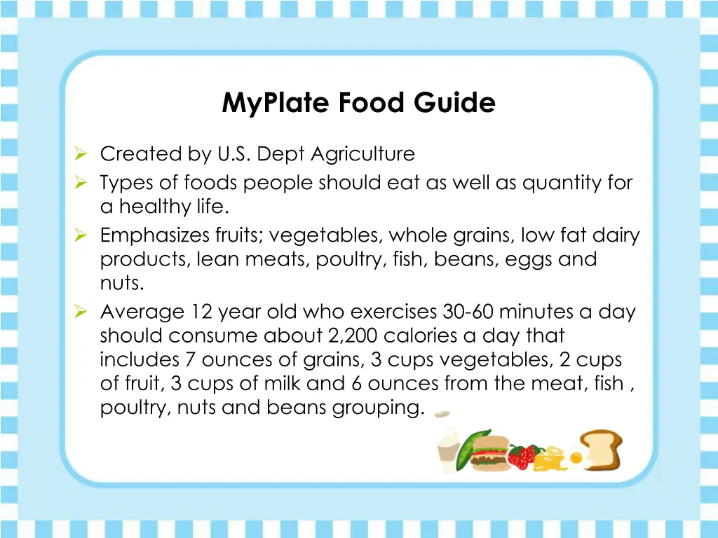 myplate food guide 1