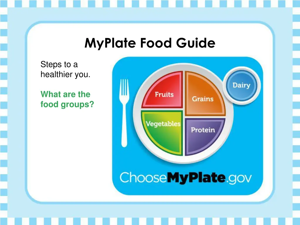 myplate food guide