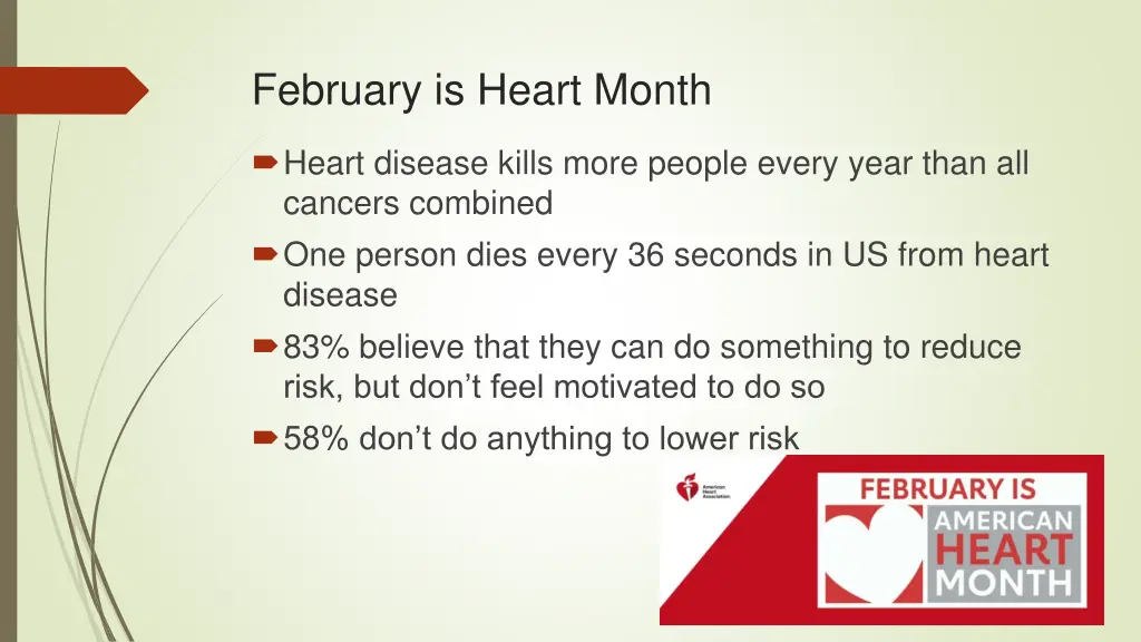 february is heart month