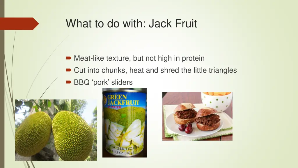 what to do with jack fruit