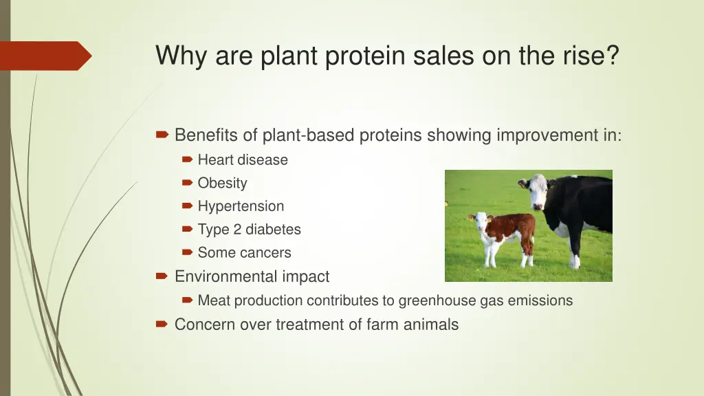 why are plant protein sales on the rise