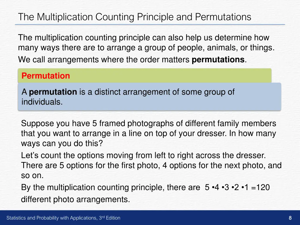 the multiplication counting principle 5