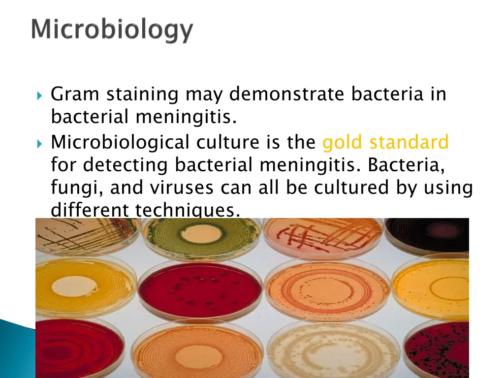 gram staining may demonstrate bacteria