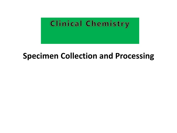 clinical chemistry