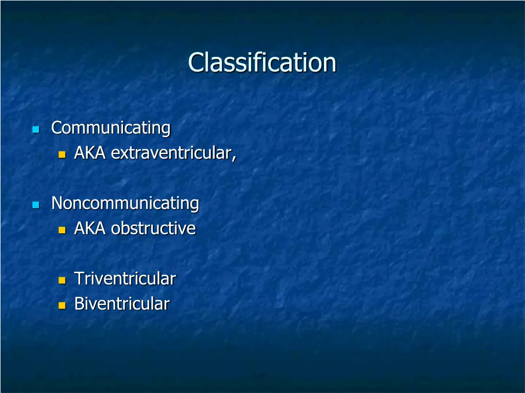 classification