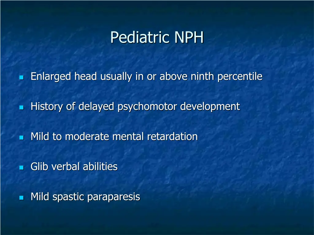 pediatric nph