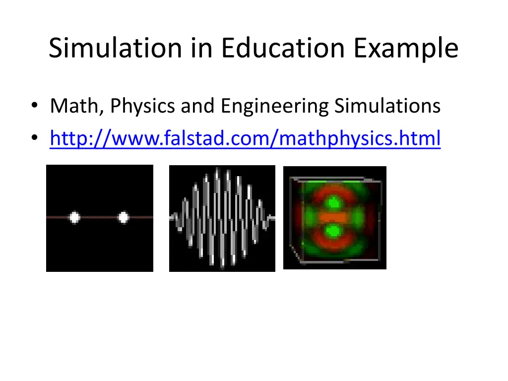 simulation in education example