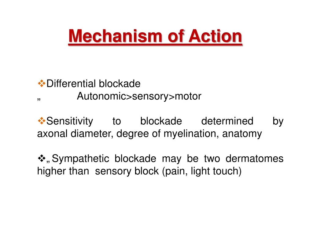 mechanism of action