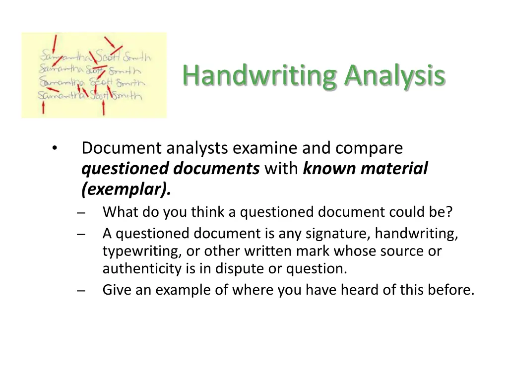 handwriting analysis 1