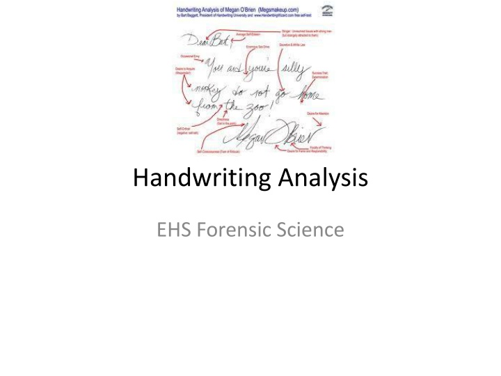 handwriting analysis