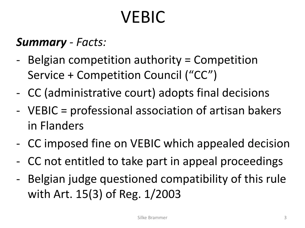 vebic