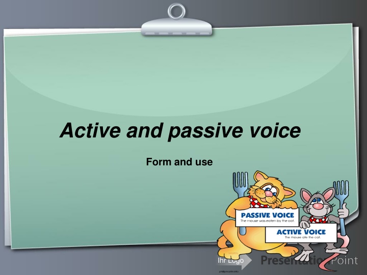 active and passive voice