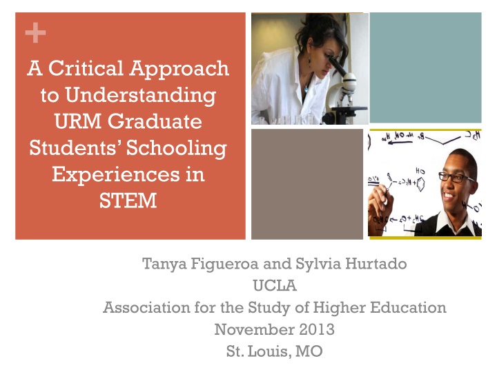 a critical approach to understanding urm graduate