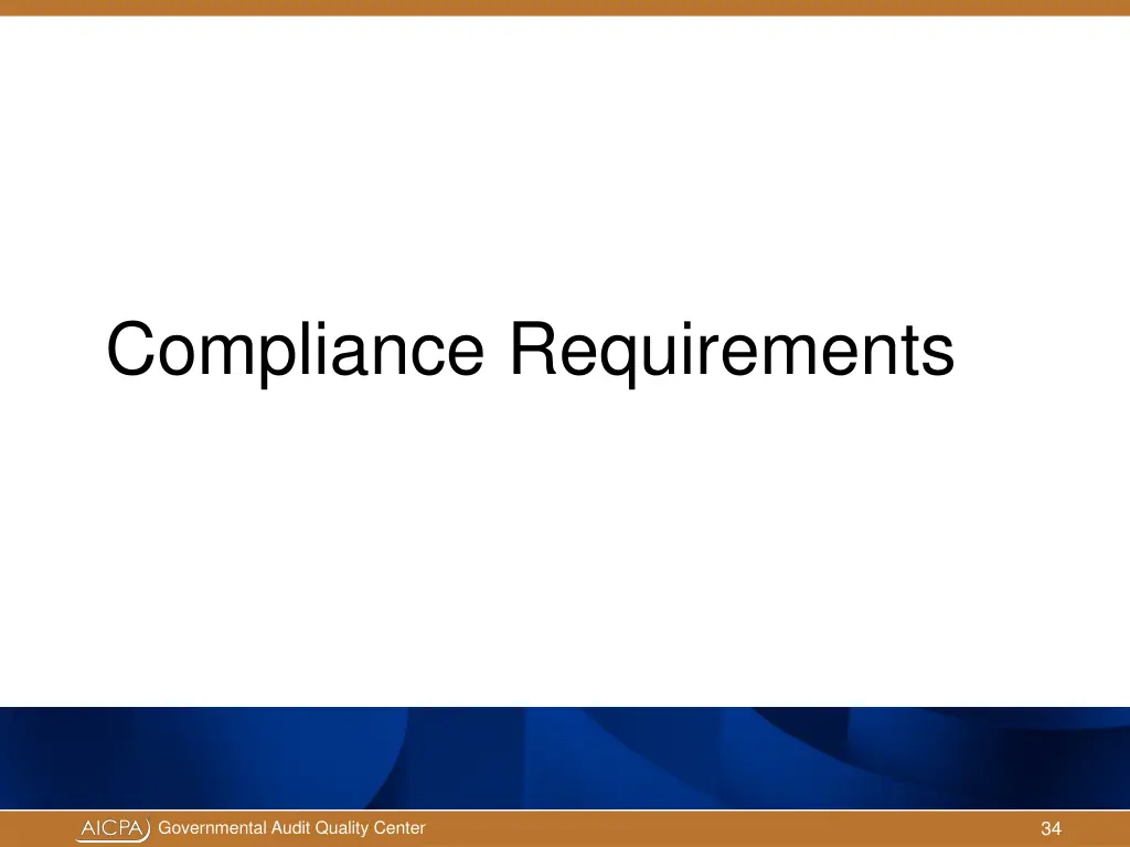 compliance requirements